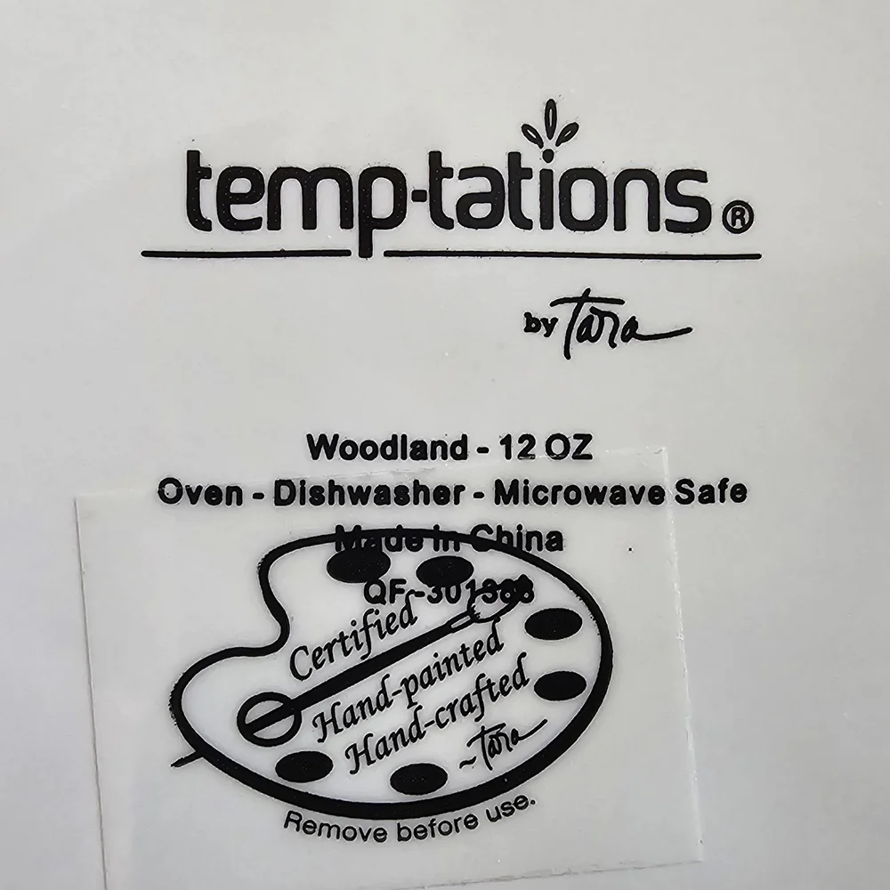 Temp-tations Cream small 12oz Casserole / Loaf Dish